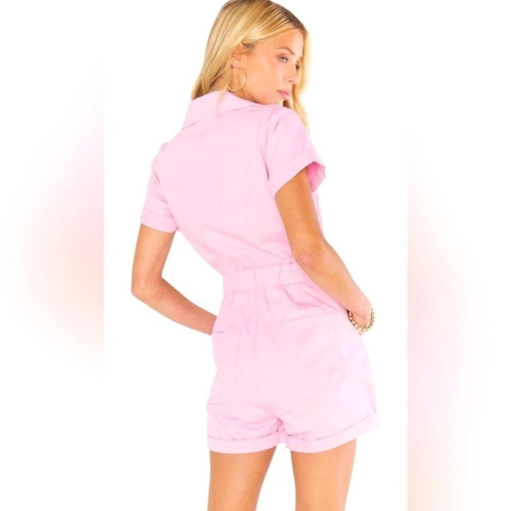 NWT Show Me Your MuMu Barbie Pink Women's Shorts Romper M
